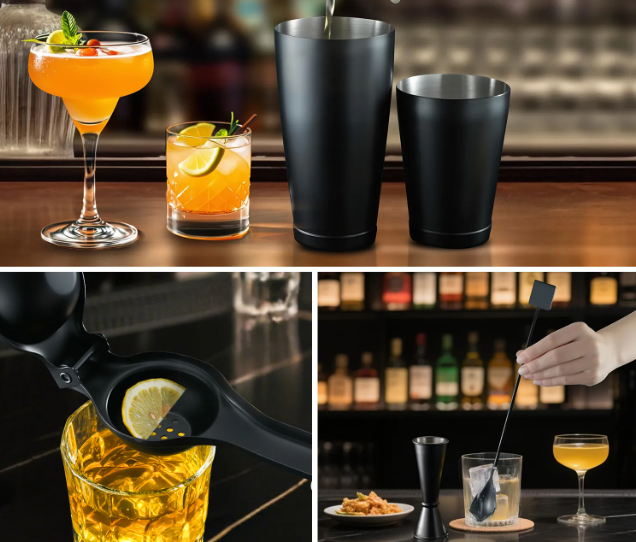 Cocktail mixers gift set